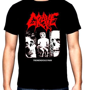 Grave, Tremendious pain, мъжка тениска, 100% памук, S до 5XL